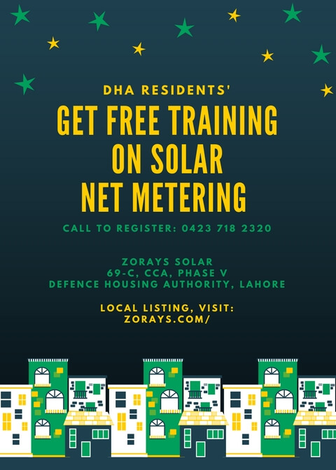 Reverse Metering Pakistan: Solar Net Metering Training on Solar System Price in Pakistan